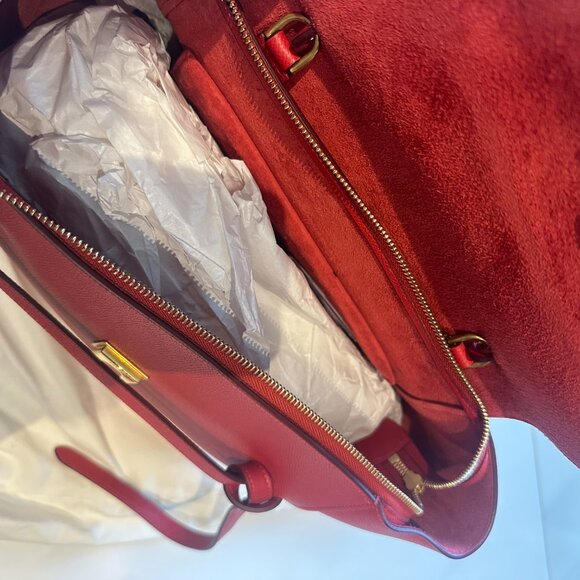 Celine Mini Belt Bag in Coquelicot - Picture 9 of 16